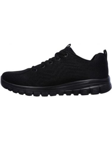SKECHERS ZAPATOS Y ZAPATILLAS EN COLOR PARA MUJER NEGRO
