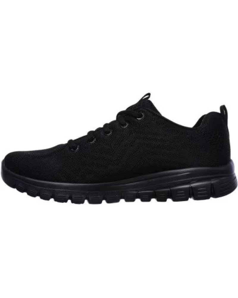 SKECHERS GRACEFUL GET CONNECTED 12615-BBK SPORTSCHUHE FÜR DAMEN NEGRO