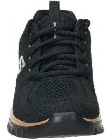Sapatilhas de Mulher SKECHERS GRACEFUL-GEL CONN 12615 BKRG
