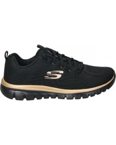 Sapatilhas de Mulher SKECHERS GRACEFUL-GEL CONN 12615 BKRG