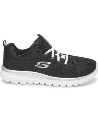 Sports-Shoes-De-Mujer-SKECHERS-GRASEFUL-12615-BKW