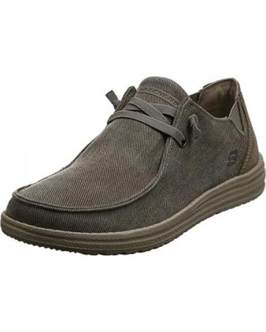 SKECHERS ZAPATILLAS HOMBRE MODELO MELSON-RAYMON COLOR VERDE KHK