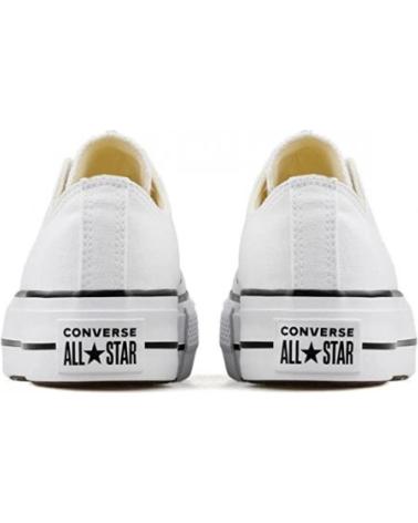 CONVERSE - ALL STAR PLATFORM 560251C - ZAPATILLAS DE LONA CON PLATAFO BLANCO