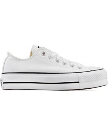 CONVERSE - ALL STAR PLATFORM 560251C - ZAPATILLAS DE LONA CON PLATAFO BLANCO