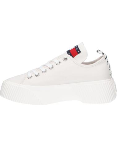Scarpe sport per Donna TOMMY HILFIGER EN0EN02202 TJW VULC PLAT LC YBI IVORY