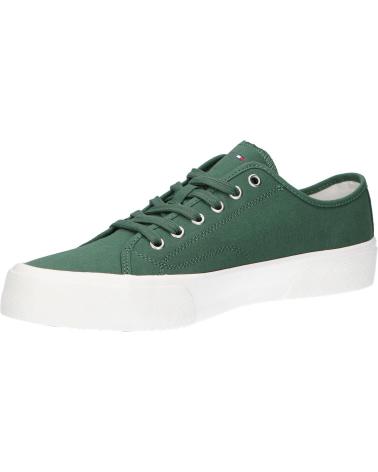 Sportivo per Uomo TOMMY HILFIGER EM0EM01299 TOMMY JEANS CANVAS MBG URBAN GREEN