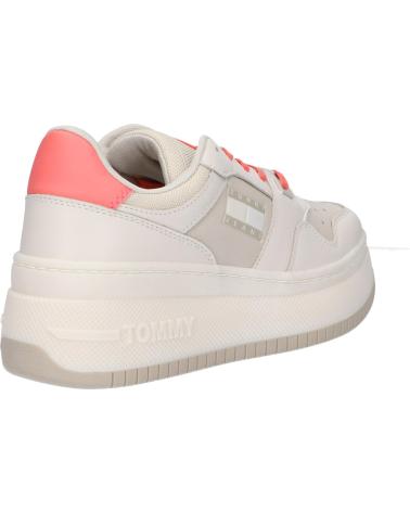 Scarpe sport per Donna TOMMY HILFIGER EN0EN02208 TJW RETRO BASKET FLATFORM YBI IVORY - BLEACHED