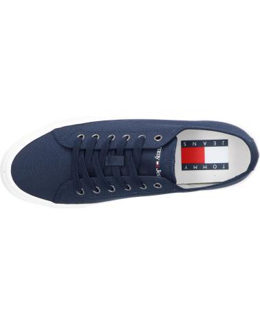 Scarpe sport per Uomo TOMMY HILFIGER EM0EM01299 TOMMY JEANS CANVAS C87 TWILIGHT NAVY