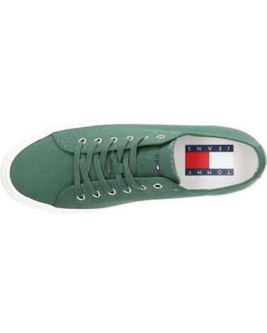 Sportivo per Uomo TOMMY HILFIGER EM0EM01299 TOMMY JEANS CANVAS MBG URBAN GREEN