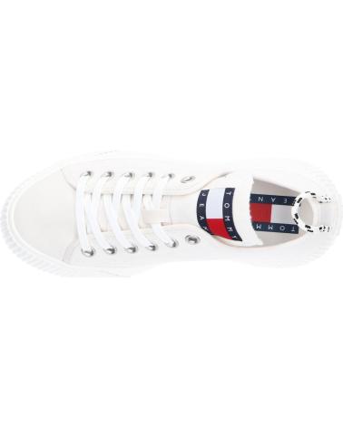 Scarpe sport per Donna TOMMY HILFIGER EN0EN02202 TJW VULC PLAT LC YBI IVORY