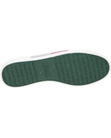 Sportivo per Uomo TOMMY HILFIGER EM0EM01299 TOMMY JEANS CANVAS MBG URBAN GREEN