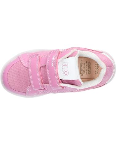 Sportschuhe für Damen und Mädchen GEOX J924HC 0GNBU J KOMMODOR C8241 DK PINK