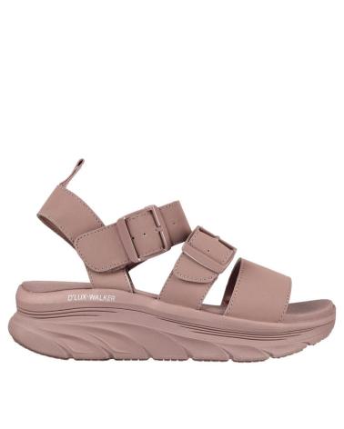 Sandálias de Mulher SKECHERS DLUX WALKER RETRO COSMOS MALVA