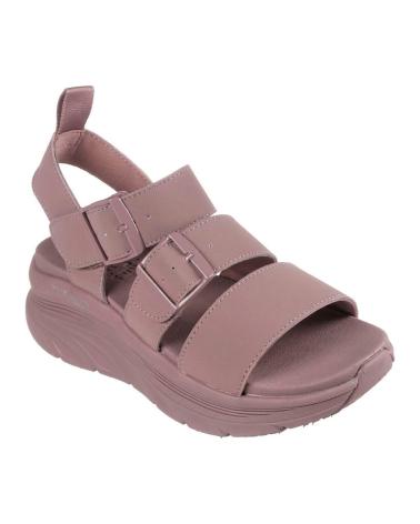 Sandálias de Mulher SKECHERS DLUX WALKER RETRO COSMOS MALVA
