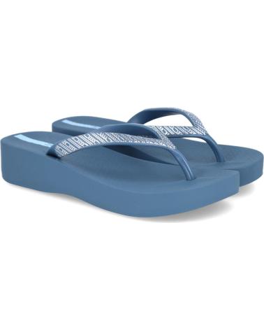 Woman Flip flops IPANEMA 83307 MESH VIII PLAT CHANCLAS M AZUL