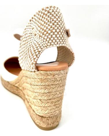 Sandales pour Femme GAIMO ALAPAGATA CUNA YUTE 8 CM BEIGE