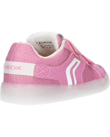 Sportschuhe für Damen und Mädchen GEOX J924HC 0GNBU J KOMMODOR C8241 DK PINK