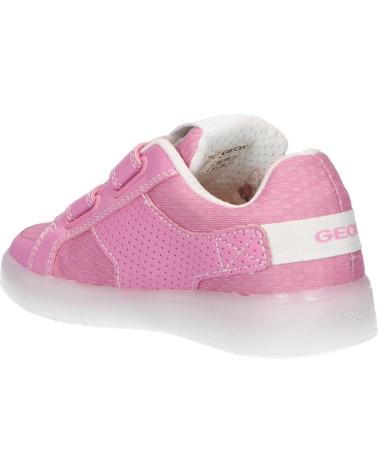 Sportschuhe für Damen und Mädchen GEOX J924HC 0GNBU J KOMMODOR C8241 DK PINK