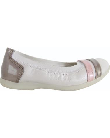 Bailarinas de Niña KICKERS 351965-30 AMBERI BLANC CASSE