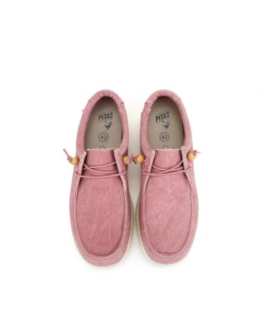 Chaussures pour Femme et Homme WALK IN PITAS WALLABY WASHED CANVAS LIGERO ROSA