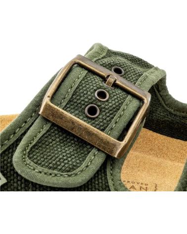 Sandalias de Mujer y Hombre NATURAL WORLD SANDALIA UNISEX BIO ANATOMICA 7001E KAKI