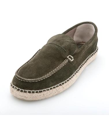 Zapatos de Hombre NATURAL WORLD 50-MOCASIN SERRAJE YUTE KAKI