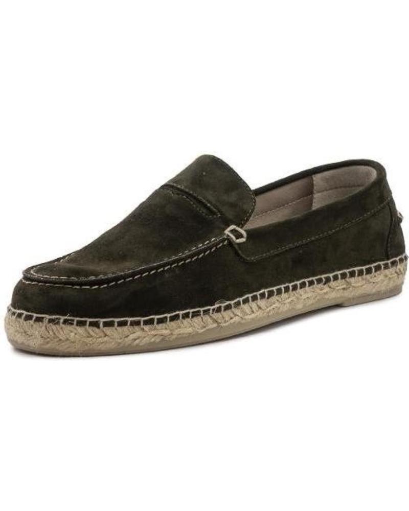 Zapatos de Hombre NATURAL WORLD 50-MOCASIN SERRAJE YUTE KAKI