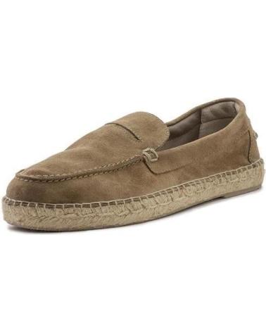 Zapatos de Hombre NATURAL WORLD 50-MOCASIN SERRAJE YUTE BEIGE