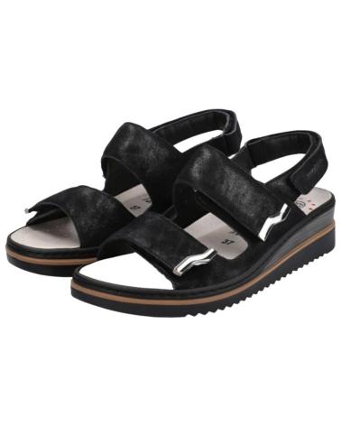Sandales pour Femme mephisto DARCIE NUBUCK NEGRO NEGRO
