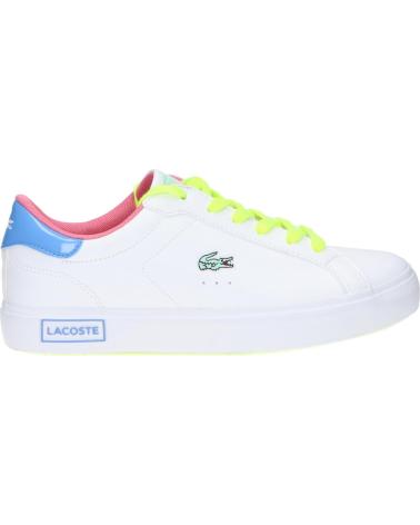 Scarpe sport per Donna LACOSTE ZAPATILLAS POWERCOURT PARA MUJER EN COLOR BLANCO BLANCO