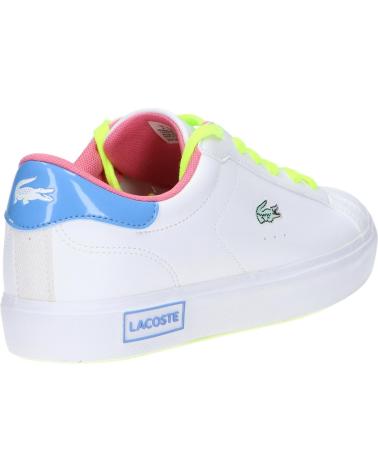 Scarpe sport per Donna LACOSTE ZAPATILLAS POWERCOURT PARA MUJER EN COLOR BLANCO BLANCO