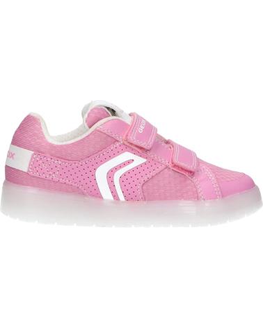 Sportschuhe für Damen und Mädchen GEOX J924HC 0GNBU J KOMMODOR C8241 DK PINK