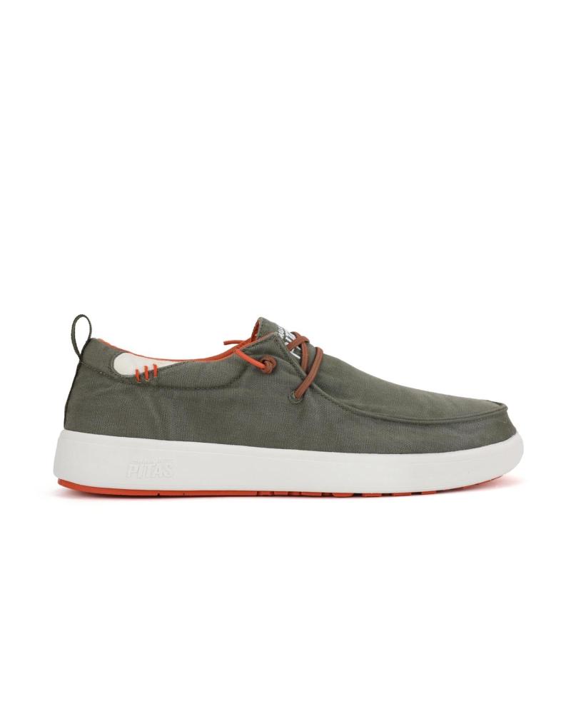 Sapatos de Homem WALK IN PITAS WALLABY COAST SUELA BLANCA KAKI