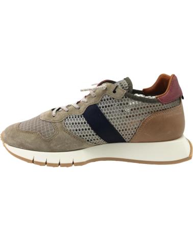 Deportivas de Hombre CETTI 1311 REJILLA KAKI-AZUL-BURDEOS BEIG