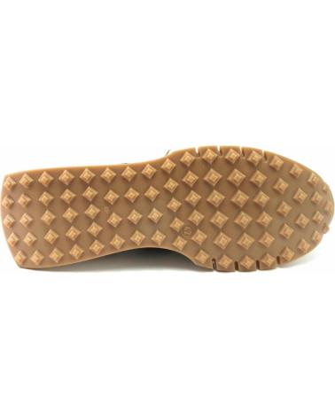 Deportivas de Hombre CETTI 1311 REJILLA KAKI-AZUL-BURDEOS BEIG