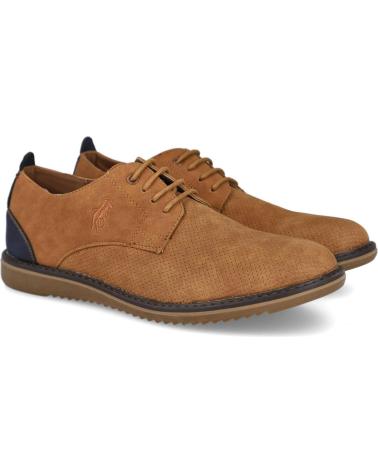 Scarpe per Uomo L&R SHOES RY-24 ZAPATOS DE CORDONES HOMBRE CAMEL