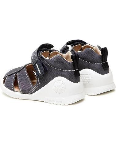 Bebé de Menino BIOMECANICS SANDALIAS LONA BASIC 232191 AZULMARINO