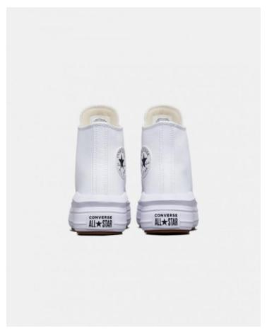 BASKETS CONVERSE PLATEFORME HAUTE A04295C BLANCHES BLANCO