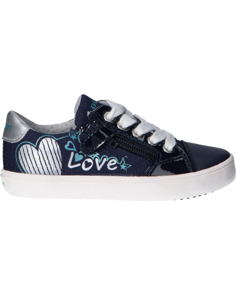 Sapatilhas de Menina GEOX J024NB 01002 J GISLI CF4N4 NAVY