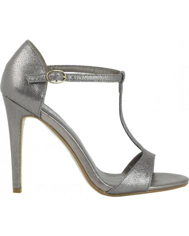 Sandalen für Damen REFRESH 61948 METALIZADO PLOMO