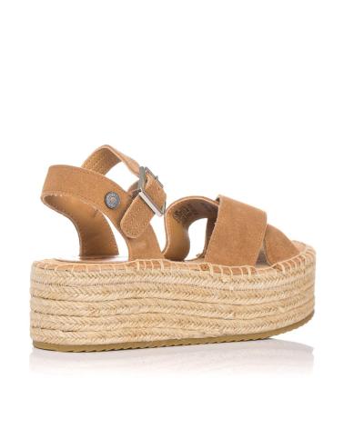 Zapatos de Mujer refresh SANDALIAS PLANAS 170794 CAMEL BEIGE