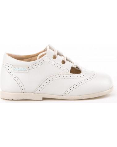 Schuhe für Mädchen und Junge ANGELITOS INGLESITA PIEL 504 BEIGE