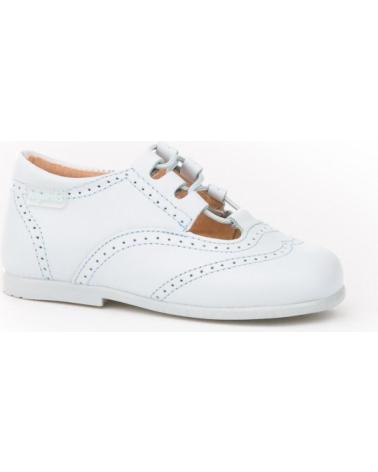 girl and boy shoes ANGELITOS INGLESITA PIEL 504 CELESTE