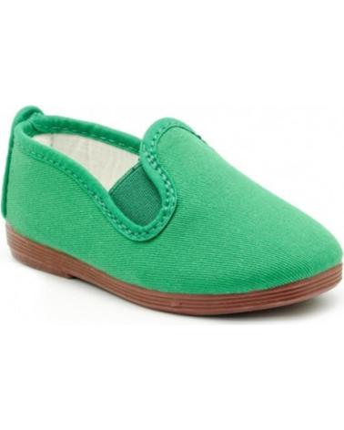 Zapatos de Mujer y Niña y Niño JAVER CONFU LONA VARIOS 1002 VERDE CLARO