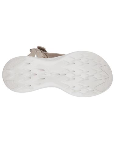 Woman Sandals SKECHERS ON THE GO 600 BRILLI BEIG