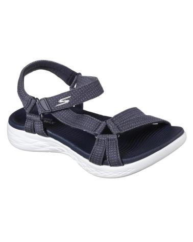 Sandálias de Mulher SKECHERS ON THE GO 600 BRILLI AZUL