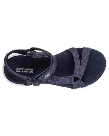 Sandálias de Mulher SKECHERS ON THE GO 600 BRILLI AZUL