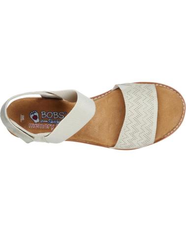 Scarpe con Zeppa per Donna skechers CUã±AS 31440 BEIG BEIGE