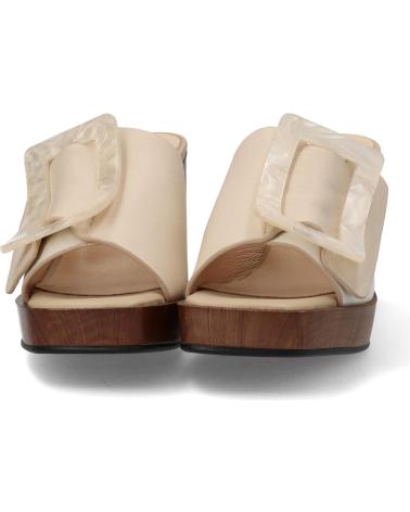Woman Sandals NOA HARMON  ZUECO 9235 BEIGE BEIGE