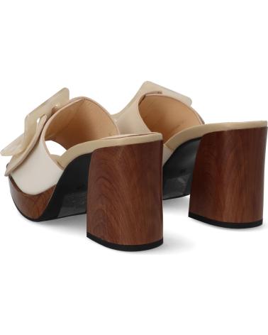 Woman Sandals NOA HARMON  ZUECO 9235 BEIGE BEIGE